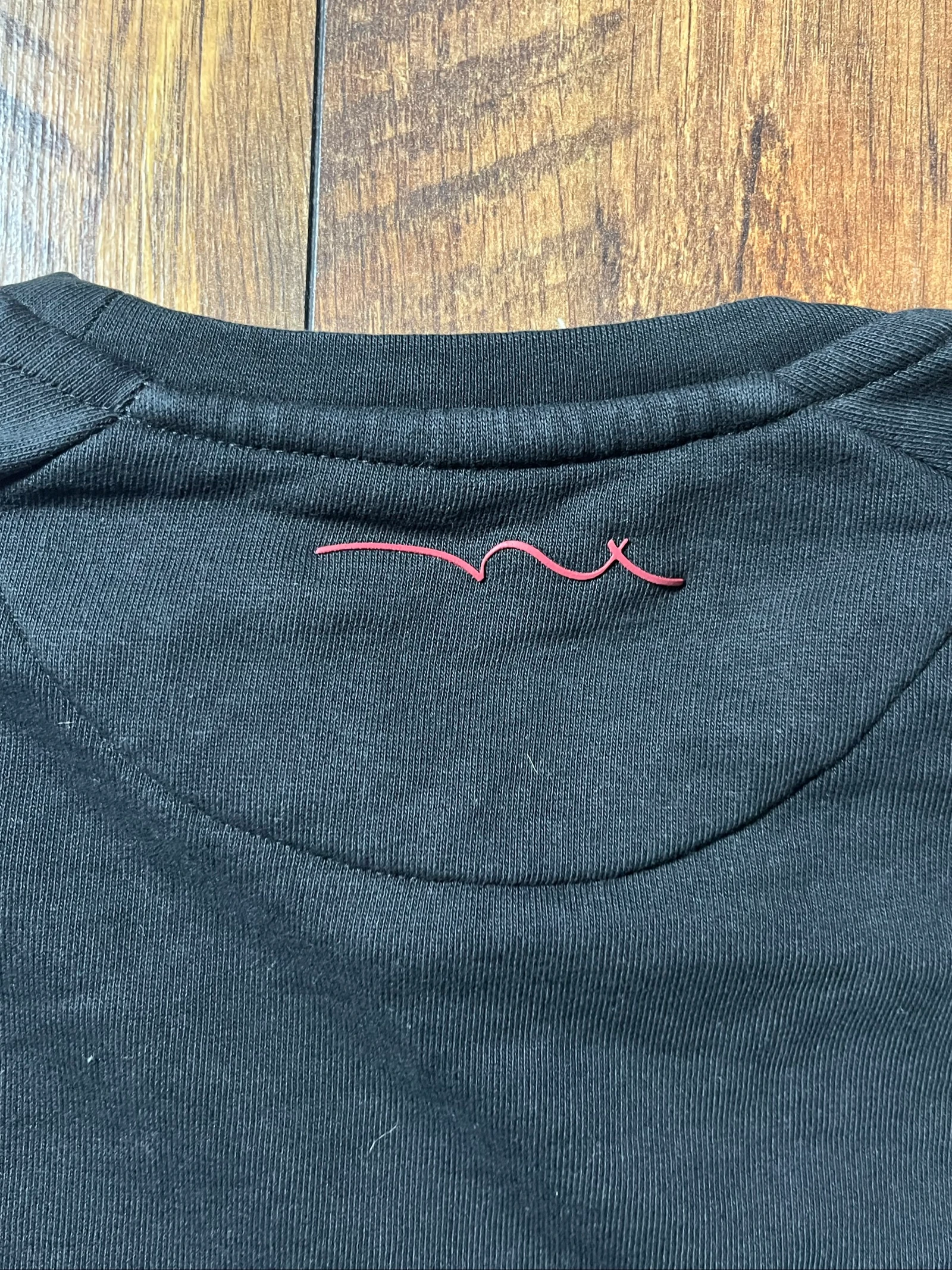 Black round neck sweatshirt with raglan sleeves, regular fit - Teddy Smith - size L - very good condition – photo 11